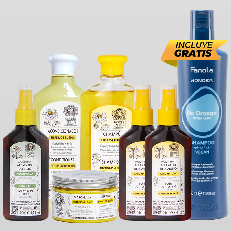 Total Blonde Pack + Free Fanola Shampoo